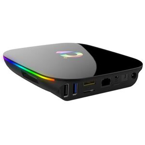 docooler Q Plus Smart TV Box Android 9.0 2 Go / 16 Go Lecteur multimédia USB3.0 2.4G Décodeur WiFi - Publicité docooler Q Plus Smart TV Box Android 9.0 2 Go / 16 Go Lecteur multimédia USB3.0 2.4G Décodeur WiFi - Publicité