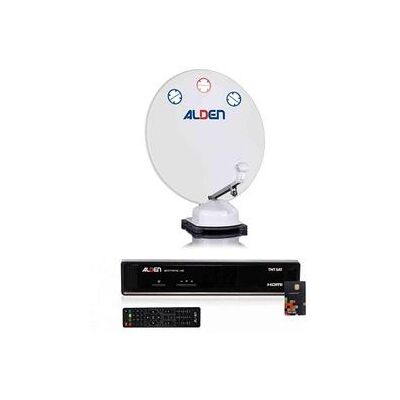 Alden - Satmatic HD TNTSAT - 85cm Parabole - Décodeur DVB - Publicité Alden - Satmatic HD TNTSAT - 85cm Parabole - Décodeur DVB - Publicité