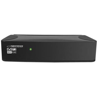 Tuner TV Terrestre Numérique DVB-T2 H.265/HEVC Esperanza EV108R - Tuner TV numérique terrestre - Publicité Tuner TV Terrestre Numérique DVB-T2 H.265/HEVC Esperanza EV108R - Tuner TV numérique terrestre - Publicité