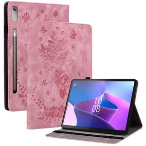 Coque pour Lenovo Pad Pro 2022 FLOODKING, Support avec Porte-Stylet Intégré,Rose Rose - Publicité Coque pour Lenovo Pad Pro 2022 FLOODKING, Support avec Porte-Stylet Intégré,Rose Rose - Publicité