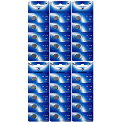 Non communiqué Lot de 30 Piles bouton plates lithium type CR1220 3V compatibles BR1220 DL1220 ECR1220 PA 5012LC - Visiodirect - - Publicité Non communiqué Lot de 30 Piles bouton plates lithium type CR1220 3V compatibles BR1220 DL1220 ECR1220 PA 5012LC - Visiodirect - - Publicité
