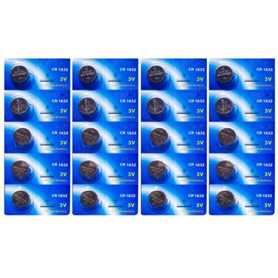 Non communiqué Lot de 20 Piles bouton plates lithium type CR1632 3V compatibles BR1632/CR-1632/DL1632/DL 1632/DL-1632 - Visiodirect - - Publicité Non communiqué Lot de 20 Piles bouton plates lithium type CR1632 3V compatibles BR1632/CR-1632/DL1632/DL 1632/DL-1632 - Visiodirect - - Publicité