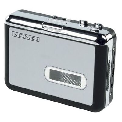 König Electronic König HAV-CA10 - Lecteur de cassette - argent Argent - Publicité König Electronic König HAV-CA10 - Lecteur de cassette - argent Argent - Publicité