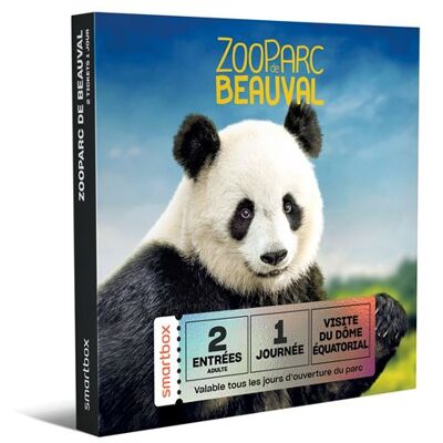 Coffret cadeau SmartBox ZooParc de Beauval 2 tickets - Publicité Coffret cadeau SmartBox ZooParc de Beauval 2 tickets - Publicité