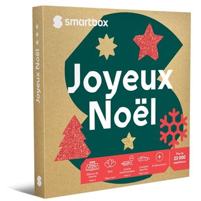 Coffret cadeau SmartBox Joyeux Noël - Publicité Coffret cadeau SmartBox Joyeux Noël - Publicité