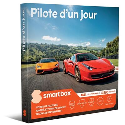 Coffret cadeau SmartBox Pilote d'un jour - Publicité Coffret cadeau SmartBox Pilote d'un jour - Publicité