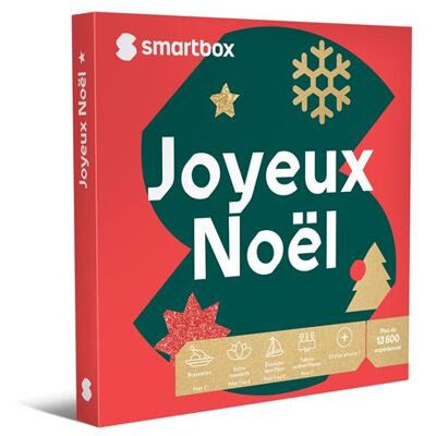 Coffret cadeau SmartBox Joyeux Noël - Publicité Coffret cadeau SmartBox Joyeux Noël - Publicité