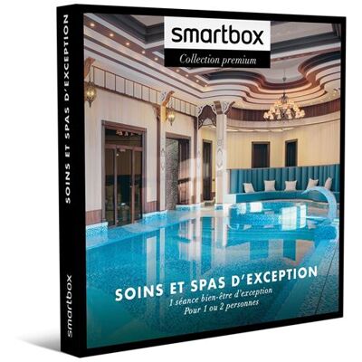 Coffret cadeau SmartBox Soins et spas d'exception - Publicité Coffret cadeau SmartBox Soins et spas d'exception - Publicité