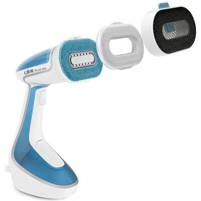 Défroisseur vapeur Calor 4 en 1 DT9530C0R Reconditionné Blanc Bleu Bleu chic et blanc neige - Publicité Défroisseur vapeur Calor 4 en 1 DT9530C0R Reconditionné Blanc Bleu Bleu chic et blanc neige - Publicité