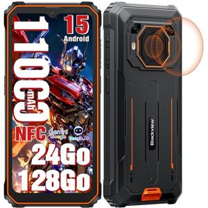 Non communiqué Blackview BV6200 Plus Téléphone portable, Android 15, 32 Go (8 + 24) RAM + 128 Go, 11000mAh, écran 6,56 inch, 90Hz, Smartphone étanche IP68 / 69K, NFC / GPS, Orange Orange - Publicité Non communiqué Blackview BV6200 Plus Téléphone portable, Android 15, 32 Go (8 + 24) RAM + 128 Go, 11000mAh, écran 6,56 inch, 90Hz, Smartphone étanche IP68 / 69K, NFC / GPS, Orange Orange - Publicité