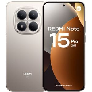 Smartphone Xiaomi Redmi Note 15 Pro 6,83" 5G Double nano SIM 256 Go Gris Titane Gris titane - Publicité Smartphone Xiaomi Redmi Note 15 Pro 6,83" 5G Double nano SIM 256 Go Gris Titane Gris titane - Publicité