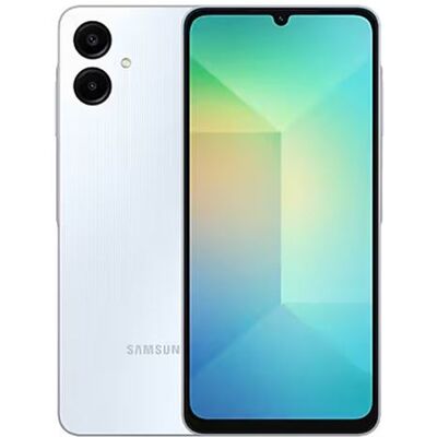 Non communiqué Samsung Galaxy A06 - 4G smartphone - double SIM - RAM 4 Go / Mémoire interne 128 Go - microSD slot - Écran LCD - 6.7" - 1600 x 720 pixels (60 Hz) - 2x caméras arrière 50 MP, 2 MP - front camera 8 MP - bleu clair Bleu clair - Publicité Non communiqué Samsung Galaxy A06 - 4G smartphone - double SIM - RAM 4 Go / Mémoire interne 128 Go - microSD slot - Écran LCD - 6.7" - 1600 x 720 pixels (60 Hz) - 2x caméras arrière 50 MP, 2 MP - front camera 8 MP - bleu clair Bleu clair - Publicité