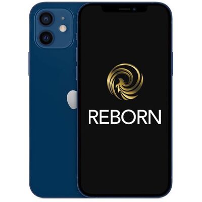 Apple iPhone 12 6,1" 5G Double SIM 128 Go Bleu Reconditionné Grade A Reborn Bleu - Publicité Apple iPhone 12 6,1" 5G Double SIM 128 Go Bleu Reconditionné Grade A Reborn Bleu - Publicité