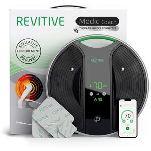 Stimulateur circulatoire Revitive Medic Coach 120-5575AQ Noir Noir Blanc - Publicité Stimulateur circulatoire Revitive Medic Coach 120-5575AQ Noir Noir Blanc - Publicité