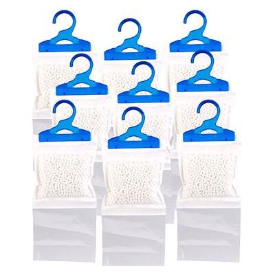 Sichler Haushaltsgeräte 3 packs d'absorbeurs d'humidité à suspendre spécial vêtements (x3) - Publicité Sichler Haushaltsgeräte 3 packs d'absorbeurs d'humidité à suspendre spécial vêtements (x3) - Publicité