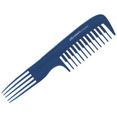 Peigne démêloir avec manche celcon bleu - comair Bleu - Publicité Peigne démêloir avec manche celcon bleu - comair Bleu - Publicité