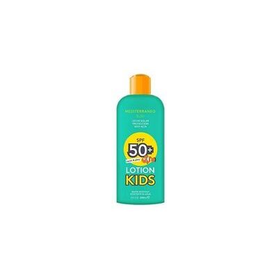 Mediterraneo Sun Kids SPF 50 Lotion Résistante à l'Eau - Protection Solaire - Publicité Mediterraneo Sun Kids SPF 50 Lotion Résistante à l'Eau - Protection Solaire - Publicité