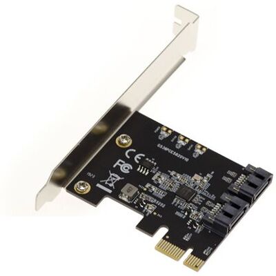 Contrôleur PCIe 3.0 Kalea-Informatique - SATA 6Gb/s 2 Ports JMB582 Profil Bas Élevé - Publicité Contrôleur PCIe 3.0 Kalea-Informatique - SATA 6Gb/s 2 Ports JMB582 Profil Bas Élevé - Publicité