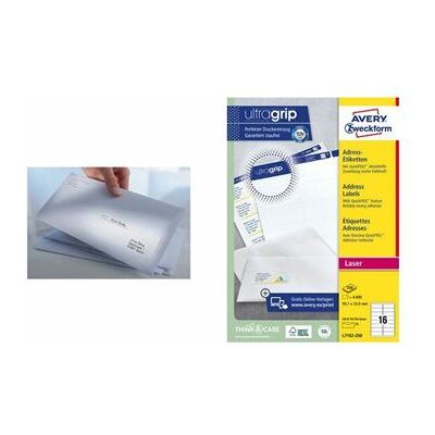 AVERY Zweckform QuickPEEL Etiquette d'adresse, 99,1 x 38,1mm - Publicité AVERY Zweckform QuickPEEL Etiquette d'adresse, 99,1 x 38,1mm - Publicité
