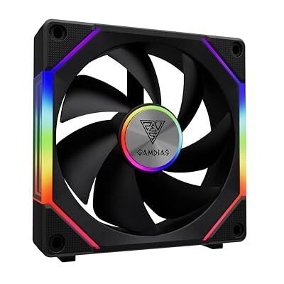 Gamdias Ventilateur de boitier Aeolus P2 RGB - 12cm (Noir) - Publicité Gamdias Ventilateur de boitier Aeolus P2 RGB - 12cm (Noir) - Publicité