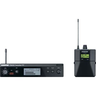 Système de Monitoring In-Ear Sans Fil Shure PSM300 P3TERA H8E/H20 - Publicité Système de Monitoring In-Ear Sans Fil Shure PSM300 P3TERA H8E/H20 - Publicité