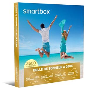 Coffret cadeau SmartBox Bulle de bonheur à deux - Publicité Coffret cadeau SmartBox Bulle de bonheur à deux - Publicité