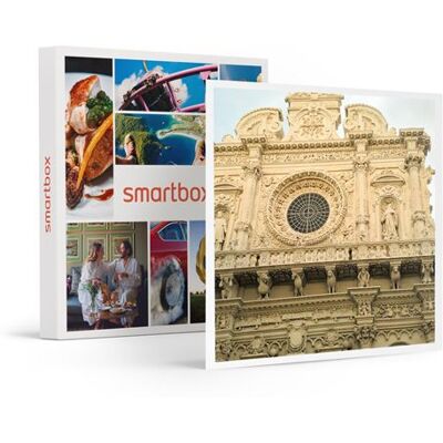 SMARTBOX - À la découverte du baroque de Lecce : 2 nuits avec visite culturelle et dîner gastronomique - Coffret Cadeau Séjour - Publicité SMARTBOX - À la découverte du baroque de Lecce : 2 nuits avec visite culturelle et dîner gastronomique - Coffret Cadeau Séjour - Publicité