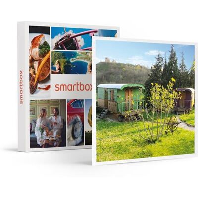 SMARTBOX - Coffret Cadeau 5 jours en roulotte en famille près de Valence-Séjour - Publicité SMARTBOX - Coffret Cadeau 5 jours en roulotte en famille près de Valence-Séjour - Publicité
