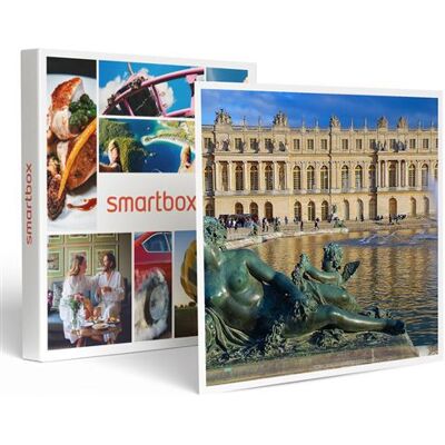 SMARTBOX - Visite guidée du château de Versailles et ses jardins et transport depuis Paris pour 1 adulte et 1 enfant - Coffret Cadeau Sport & Aventure - Publicité SMARTBOX - Visite guidée du château de Versailles et ses jardins et transport depuis Paris pour 1 adulte et 1 enfant - Coffret Cadeau Sport & Aventure - Publicité