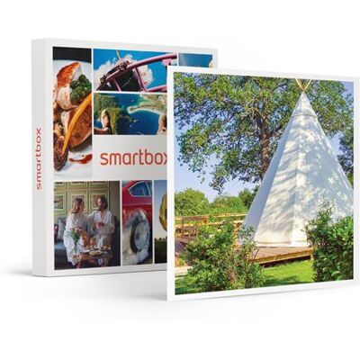 SMARTBOX - Coffret Cadeau 2 jours insolites en famille dans un tipi près des volcans d'Auvergne-Séjour - Publicité SMARTBOX - Coffret Cadeau 2 jours insolites en famille dans un tipi près des volcans d'Auvergne-Séjour - Publicité