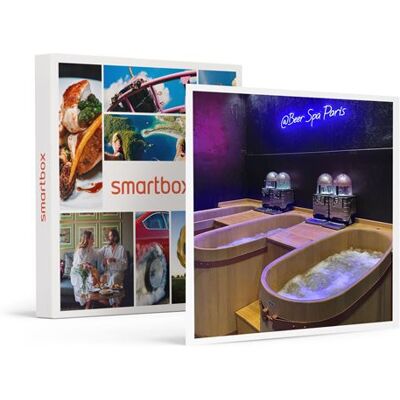 SMARTBOX - Coffret Cadeau Parenthèse insolite à Paris pour 2 : 1h d’accès au spa Bain de bière avec dégustation-Bien-être - Publicité SMARTBOX - Coffret Cadeau Parenthèse insolite à Paris pour 2 : 1h d’accès au spa Bain de bière avec dégustation-Bien-être - Publicité