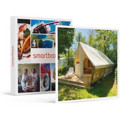 SMARTBOX - Coffret Cadeau 3 jours insolites en lodge en famille près des Sables-d'Olonne en camping 3*-Séjour - Publicité SMARTBOX - Coffret Cadeau 3 jours insolites en lodge en famille près des Sables-d'Olonne en camping 3*-Séjour - Publicité