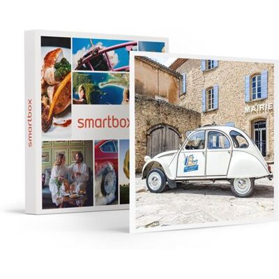 SMARTBOX - Coffret Cadeau Balade en 2 CV et visite des carrières d'ocre en duo dans le Vaucluse-Sport & Aventure - Publicité SMARTBOX - Coffret Cadeau Balade en 2 CV et visite des carrières d'ocre en duo dans le Vaucluse-Sport & Aventure - Publicité