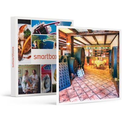 SMARTBOX - Coffret Cadeau Visite de cave et dégustation de vins d'Alsace dans un domaine près de Colmar-Gastronomie - Publicité SMARTBOX - Coffret Cadeau Visite de cave et dégustation de vins d'Alsace dans un domaine près de Colmar-Gastronomie - Publicité