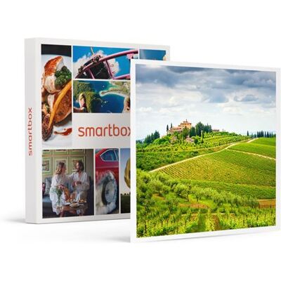 SMARTBOX - Coffret Cadeau 2 jours en Italie dans le Chianti avec dîner toscan typique 3 plats-Séjour - Publicité SMARTBOX - Coffret Cadeau 2 jours en Italie dans le Chianti avec dîner toscan typique 3 plats-Séjour - Publicité