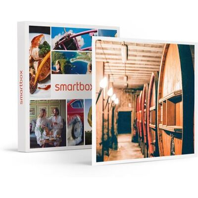 SMARTBOX - Coffret Cadeau Visite d'une cave à Châteauneuf-du-Pape avec dégustation de 4 vins et 1 bouteille offerte-Gastronomie - Publicité SMARTBOX - Coffret Cadeau Visite d'une cave à Châteauneuf-du-Pape avec dégustation de 4 vins et 1 bouteille offerte-Gastronomie - Publicité