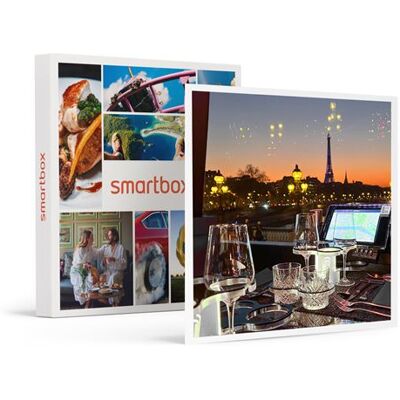SMARTBOX - Coffret Cadeau Dîner insolite 3 plats avec visite de Paris dans le bus à impériale Le Saint-Germain 1920-Gastronomie - Publicité SMARTBOX - Coffret Cadeau Dîner insolite 3 plats avec visite de Paris dans le bus à impériale Le Saint-Germain 1920-Gastronomie - Publicité