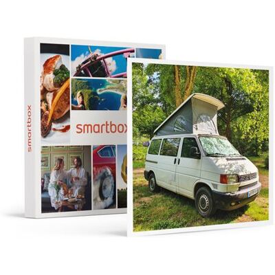 SMARTBOX - Coffret Cadeau Séjour insolite de 3 jours en famille en van aménagé près de Montluçon-Séjour - Publicité SMARTBOX - Coffret Cadeau Séjour insolite de 3 jours en famille en van aménagé près de Montluçon-Séjour - Publicité