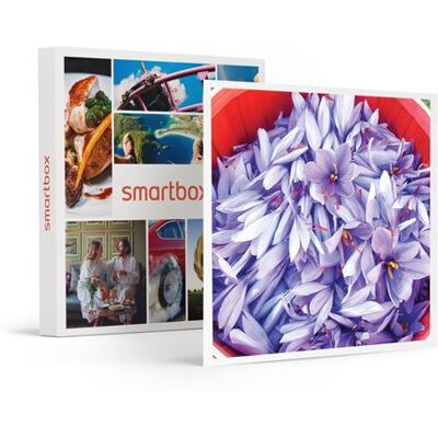 SMARTBOX - Coffret Cadeau Visite d’une safranière et d’un vignoble en agriculture biologique avec dégustations-Gastronomie - Publicité SMARTBOX - Coffret Cadeau Visite d’une safranière et d’un vignoble en agriculture biologique avec dégustations-Gastronomie - Publicité