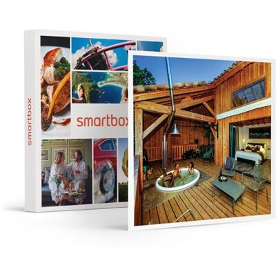 SMARTBOX - Coffret Cadeau 2 jours insolites pour 3 en cabane perchée dans les arbres avec bain bouillonnant près de Montauban-Séjour - Publicité SMARTBOX - Coffret Cadeau 2 jours insolites pour 3 en cabane perchée dans les arbres avec bain bouillonnant près de Montauban-Séjour - Publicité