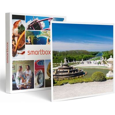 SMARTBOX - Visite guidée du château de Versailles et ses jardins et transport depuis Paris pour 2 adultes et 1 enfant - Coffret Cadeau Sport & Aventure - Publicité SMARTBOX - Visite guidée du château de Versailles et ses jardins et transport depuis Paris pour 2 adultes et 1 enfant - Coffret Cadeau Sport & Aventure - Publicité