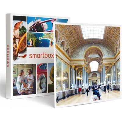 SMARTBOX - Visite guidée du château de Versailles et ses jardins et transport depuis Paris pour 2 adultes et 2 enfants - Coffret Cadeau Sport & Aventure - Publicité SMARTBOX - Visite guidée du château de Versailles et ses jardins et transport depuis Paris pour 2 adultes et 2 enfants - Coffret Cadeau Sport & Aventure - Publicité