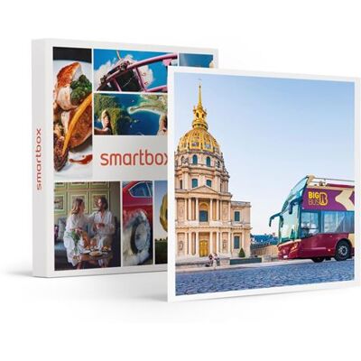 SMARTBOX - Coffret Cadeau Visite de Paris en famille en bus à impériale-Sport & Aventure - Publicité SMARTBOX - Coffret Cadeau Visite de Paris en famille en bus à impériale-Sport & Aventure - Publicité