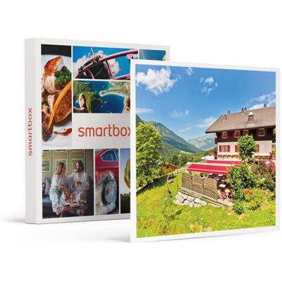 SMARTBOX - Coffret Cadeau Séjour de 2 jours dans les Alpes avec dîner 4 plats-Séjour - Publicité SMARTBOX - Coffret Cadeau Séjour de 2 jours dans les Alpes avec dîner 4 plats-Séjour - Publicité
