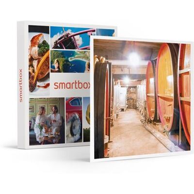 SMARTBOX - Coffret Cadeau Visite œnologique avec dégustation en duo et 3 bouteilles de vin près de Colmar-Gastronomie - Publicité SMARTBOX - Coffret Cadeau Visite œnologique avec dégustation en duo et 3 bouteilles de vin près de Colmar-Gastronomie - Publicité
