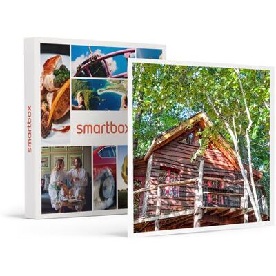 SMARTBOX - Coffret Cadeau Séjour dans les arbres : 2 jours en famille dans une cabane et tyrolienne près de Tarbes-Séjour - Publicité SMARTBOX - Coffret Cadeau Séjour dans les arbres : 2 jours en famille dans une cabane et tyrolienne près de Tarbes-Séjour - Publicité