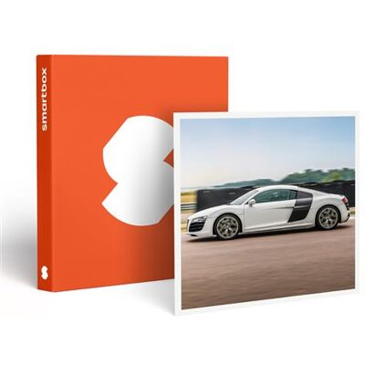 SMARTBOX - Coffret Cadeau Stage de pilotage : 3 tours sur le circuit de Magny-Cours en Audi R8 V10-Sport & Aventure - Publicité SMARTBOX - Coffret Cadeau Stage de pilotage : 3 tours sur le circuit de Magny-Cours en Audi R8 V10-Sport & Aventure - Publicité