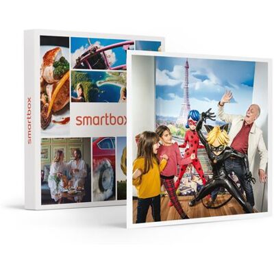 SMARTBOX - Coffret Cadeau Visite captivante en famille à Paris en 2026 : 1 entrée adulte et 2 entrées enfant au musée Grévin-Multi-thèmes - Publicité SMARTBOX - Coffret Cadeau Visite captivante en famille à Paris en 2026 : 1 entrée adulte et 2 entrées enfant au musée Grévin-Multi-thèmes - Publicité