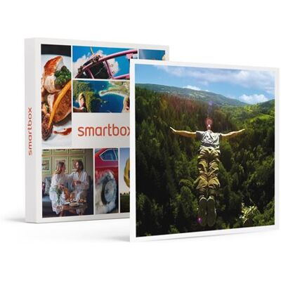SMARTBOX - Saut à l'élastique fort en émotions sur le Viaduc de Cluis près de Châteauroux - Coffret Cadeau Sport & Aventure - Publicité SMARTBOX - Saut à l'élastique fort en émotions sur le Viaduc de Cluis près de Châteauroux - Coffret Cadeau Sport & Aventure - Publicité