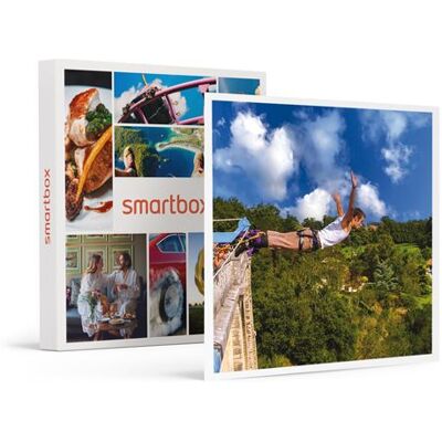 SMARTBOX - Adrénaline pure : saut à l'élastique sur le Viaduc de Cluis près de Châteauroux pour 2 - Coffret Cadeau Sport & Aventure - Publicité SMARTBOX - Adrénaline pure : saut à l'élastique sur le Viaduc de Cluis près de Châteauroux pour 2 - Coffret Cadeau Sport & Aventure - Publicité
